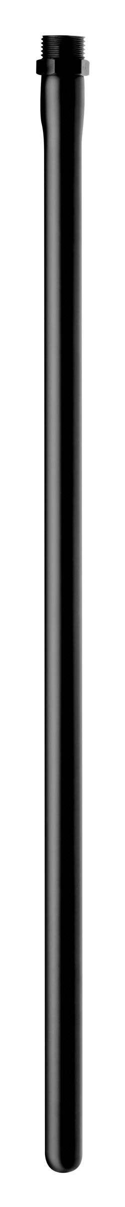 CleanStream 20 Inch Silicone Nozzle Enema Attachment Black