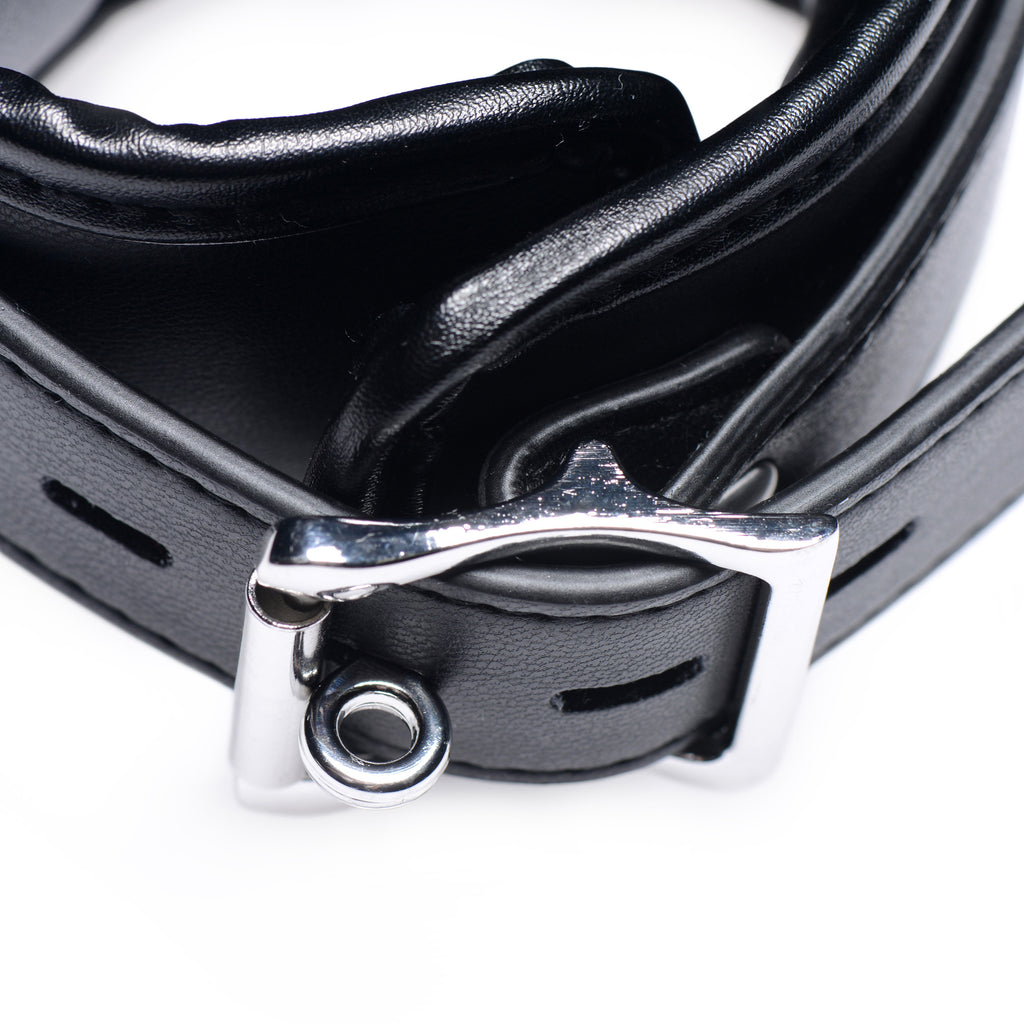 STRICT Padded Thigh Sling with Wrist Cuffs Black