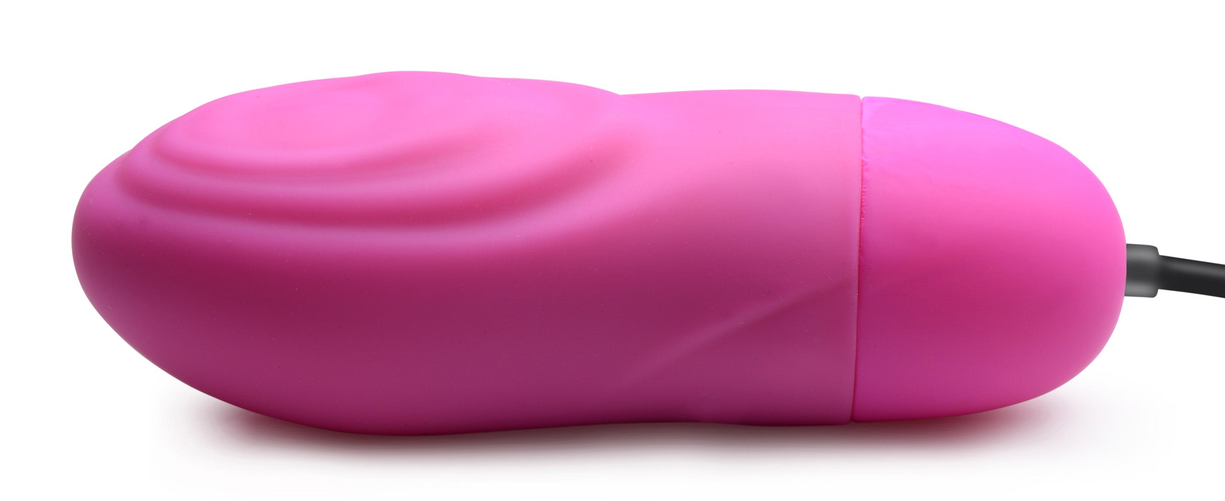 Bang! 7X Pulsing Rechargeable Silicone Vibrator - Black Pink