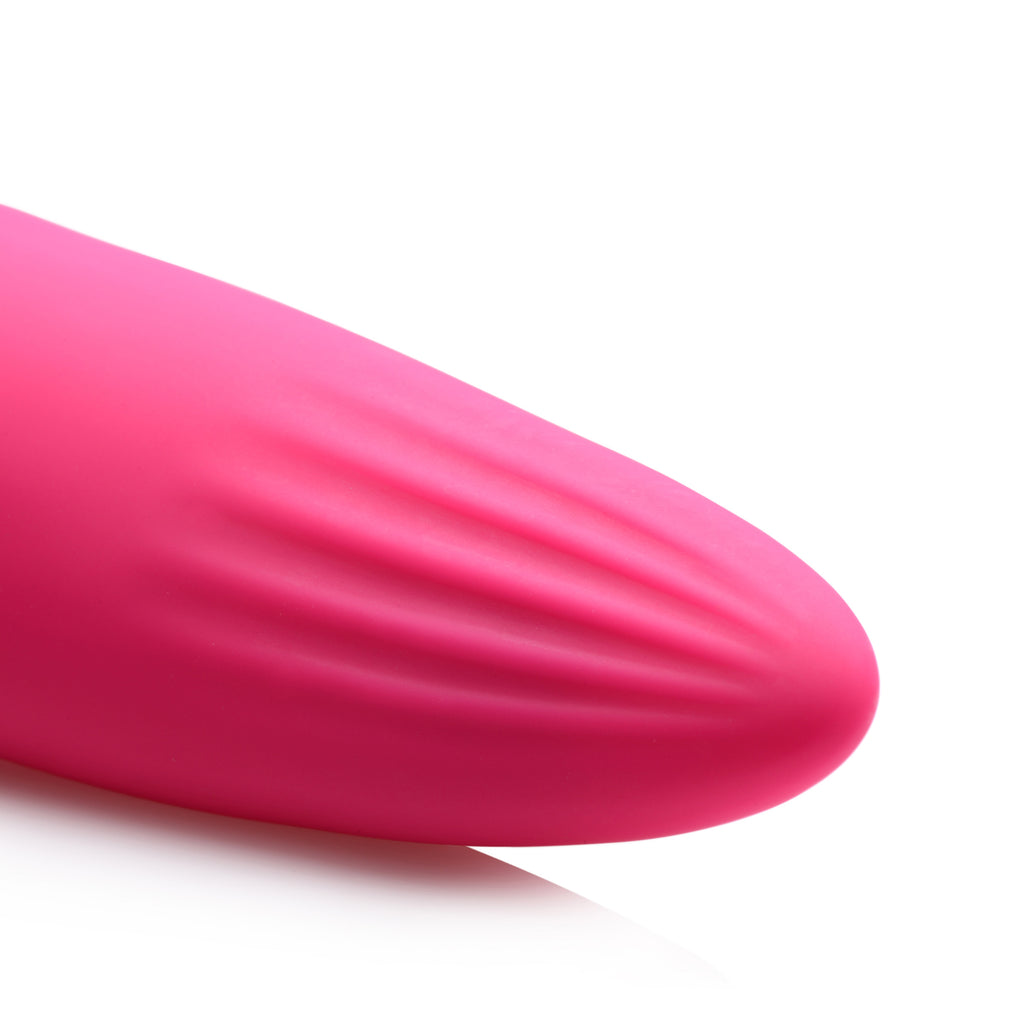 Inmi 8X Pro-Lick Vibrating & Licking Silicone Tongue Vibrator Pink