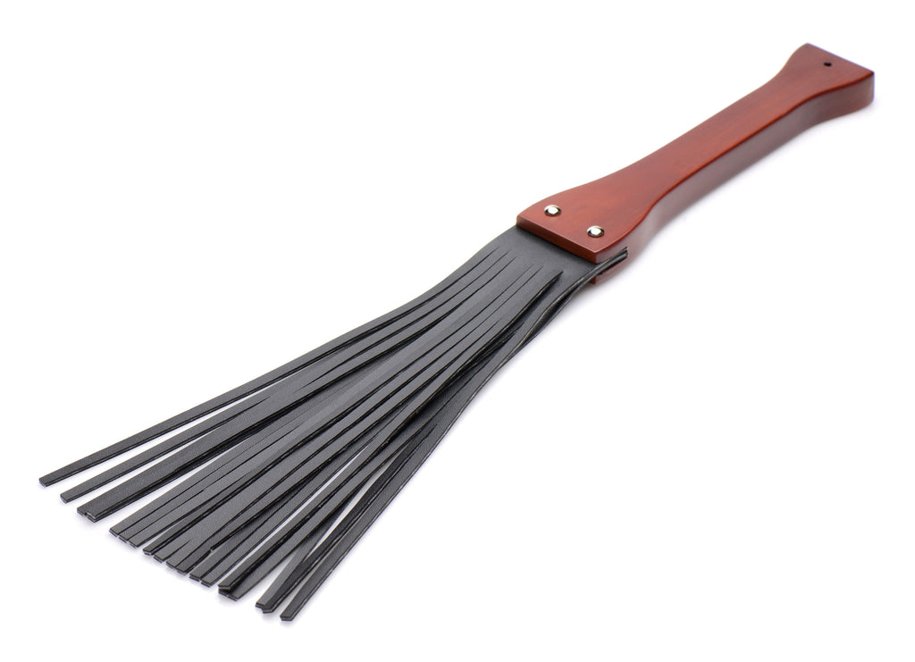 Master Series Master Lasher Wooden Flogger Black