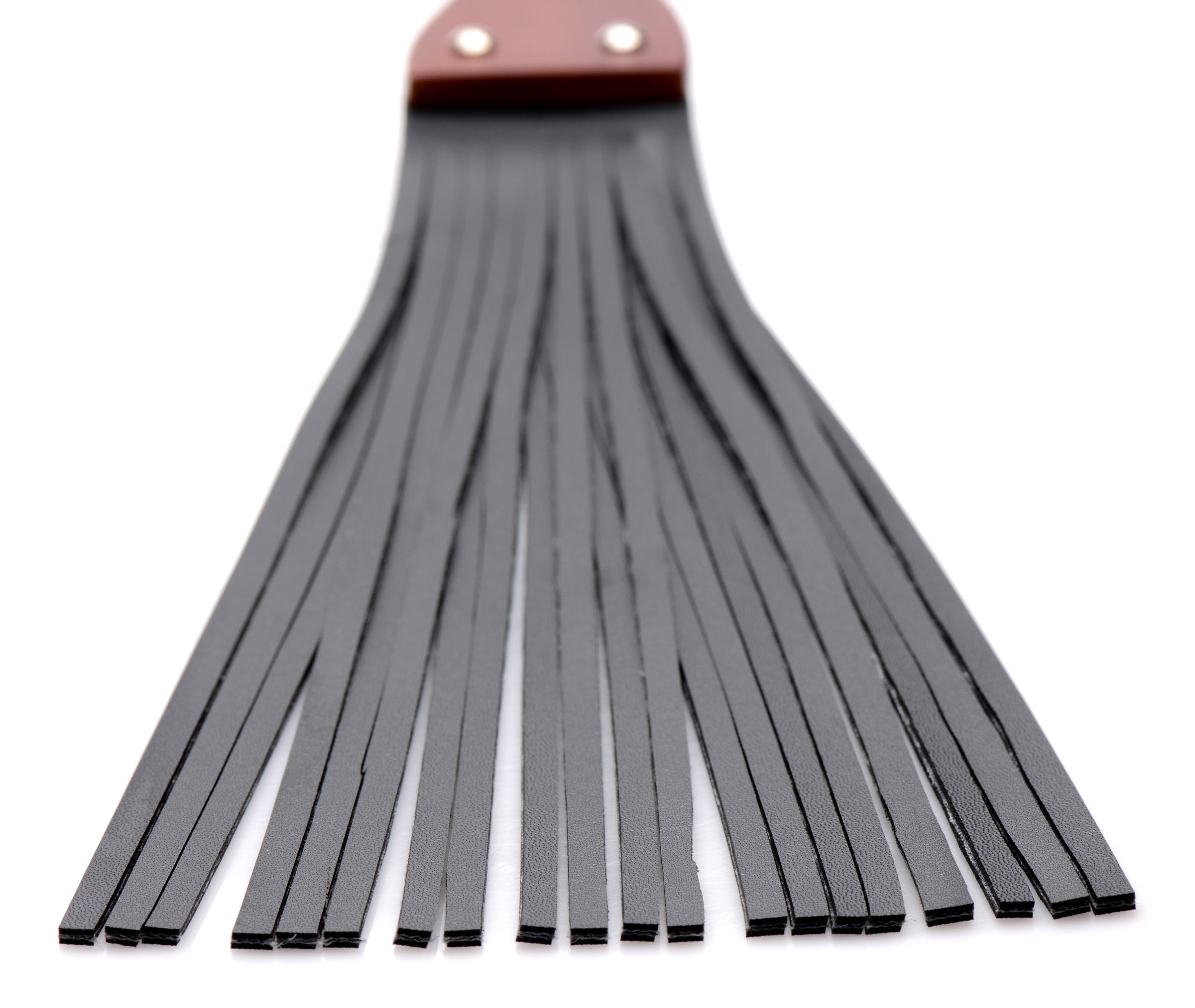 Master Series Master Lasher Wooden Flogger Black