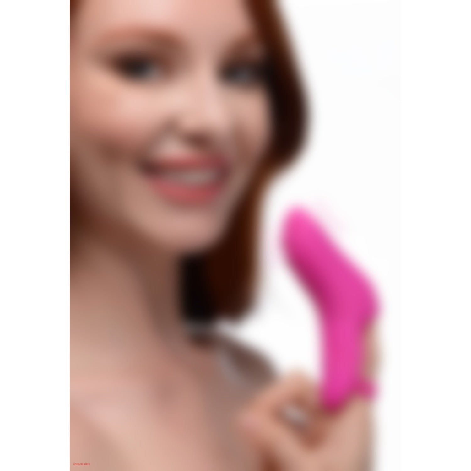 XR Brands 7X Finger Bang Her Pro Silicone Vibrator - Pink