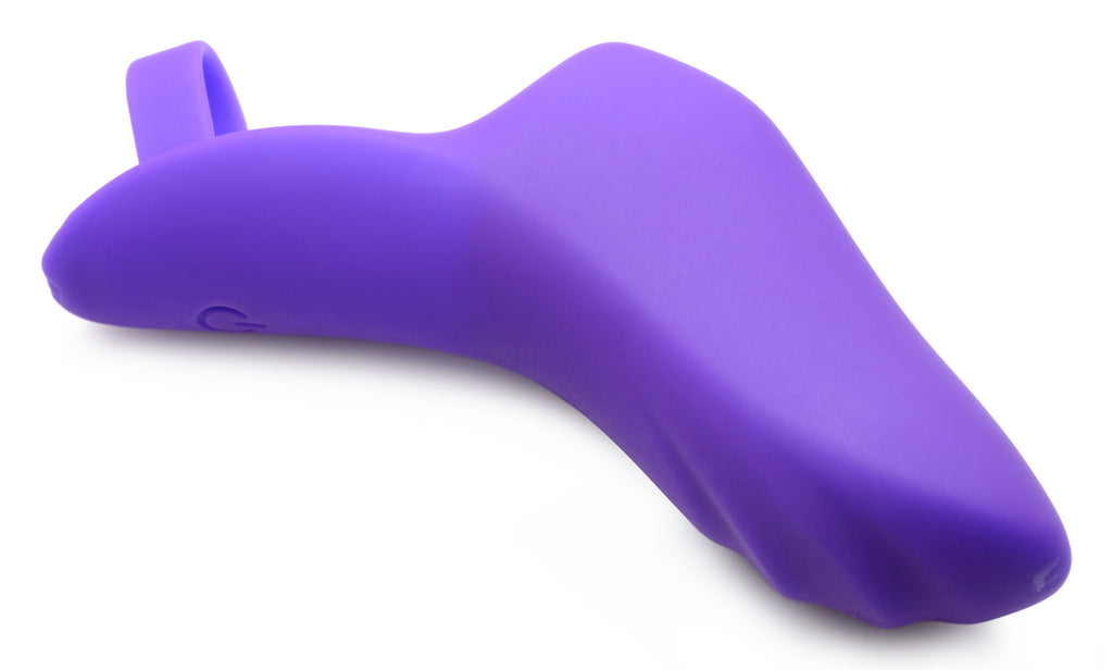 Frisky 7X Finger Bang Her Pro Silicone Vibrator - Pink Purple