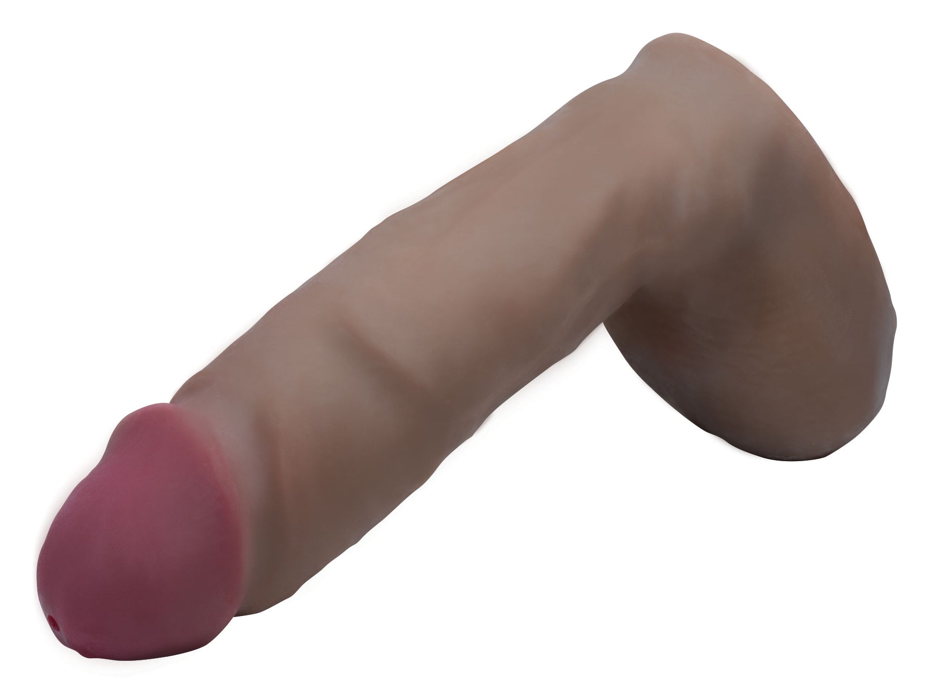 Loadz Dual Density Squirting Dildo - 8 Inch Brown