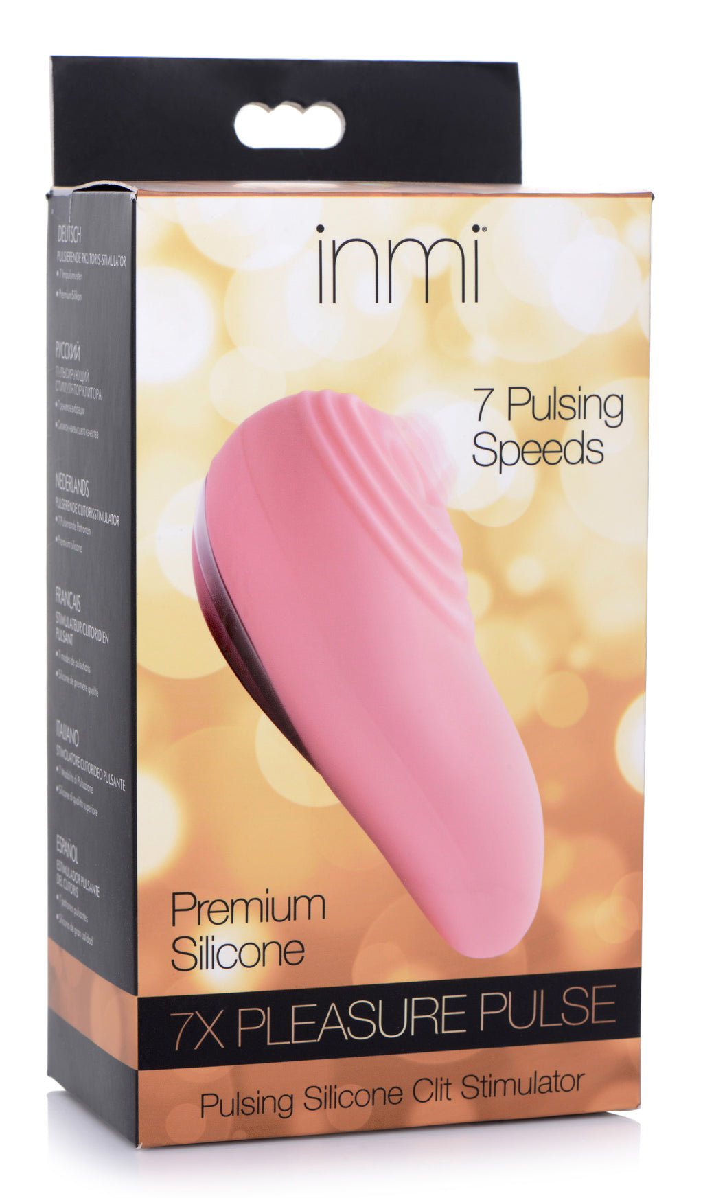 Inmi 7X Pulsing Silicone Clit Stimualtor Pink