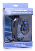 Zeus Electrosex 64X Pro-Shocker Vibrating and E-stim Prostate Plug Black