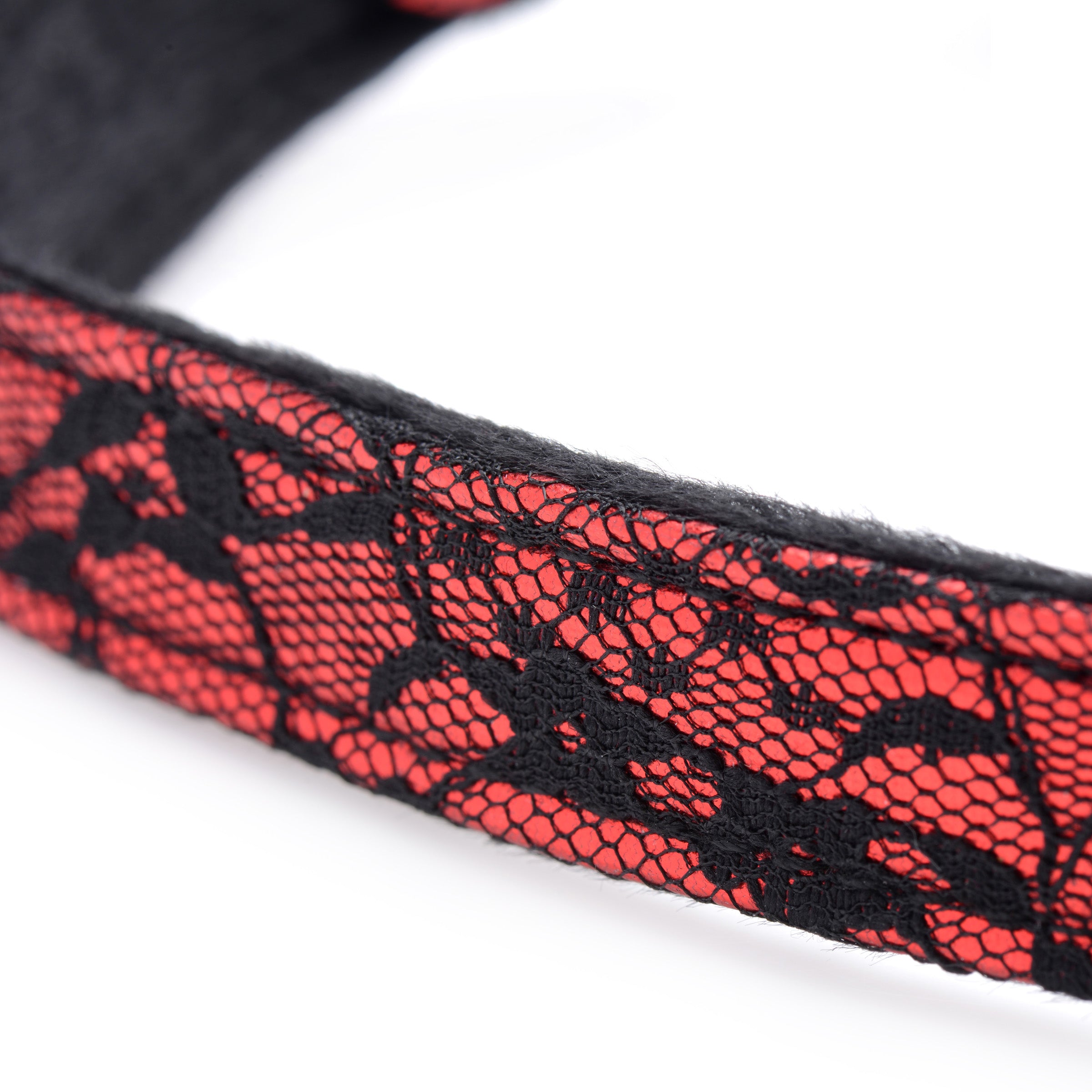 Master Series Silicone Ball Gag with Rose Red