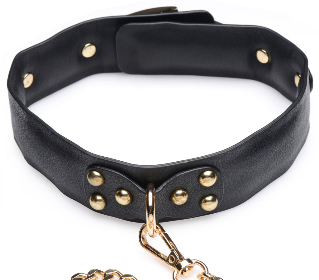 Master Series Gold Submission Bondage Kit Black