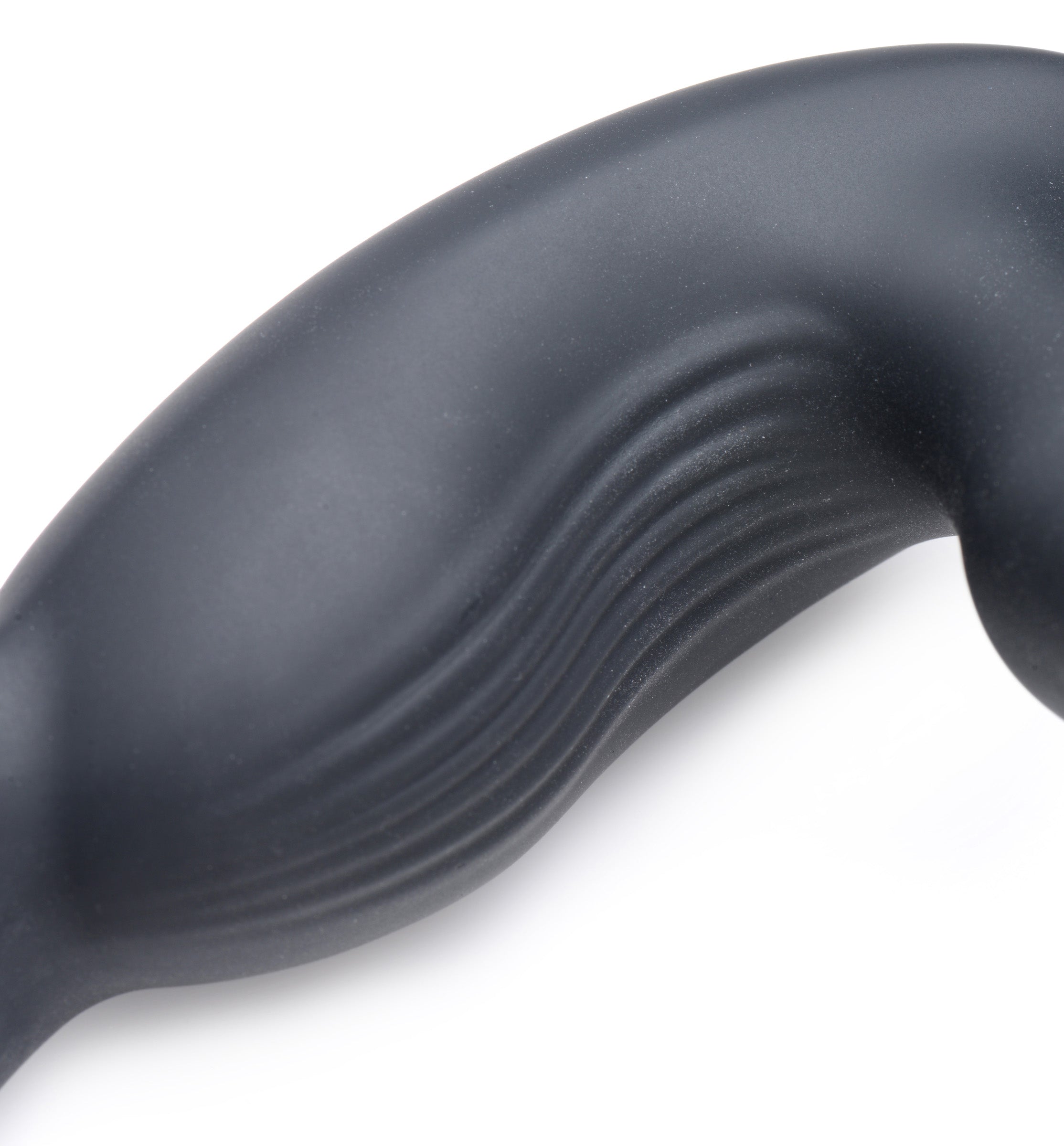 Alpha-Pro 7X P-Strap Milking and Vibrating Prostate Stimulator with Cock and Ball Harness Black
