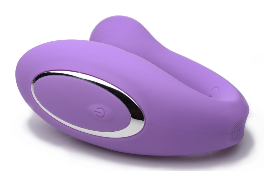 Inmi 7X Pulse Pro Pulsating and Clit Stimulating Vibrator with Remote Control Purple