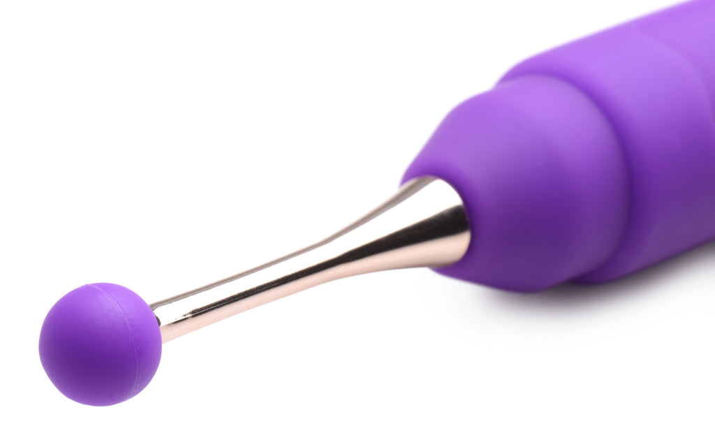 Inmi 10X En Pointe Silicone Pinpoint Teaser with Attachments Purple