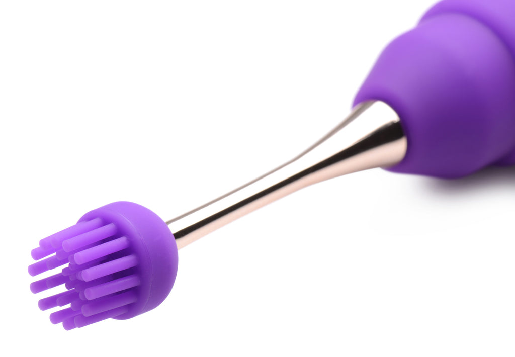 Inmi 10X En Pointe Silicone Pinpoint Teaser with Attachments Purple