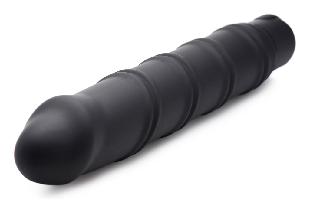 Bang! XL Silicone Bullet and Swirl Sleeve Black