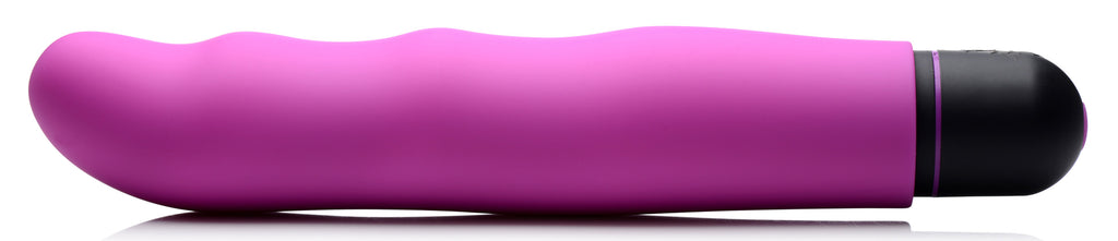 Bang! XL Silicone Bullet and Wavy Sleeve Purple