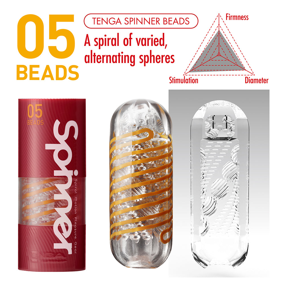 Spinner Tenga Spinner - 05 Beads Stroker Orange