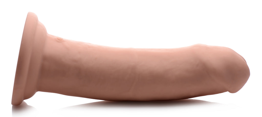 Swell 7X Inflatable and Vibrating Remote Control Silicone Dildo - 7 Inch Flesh