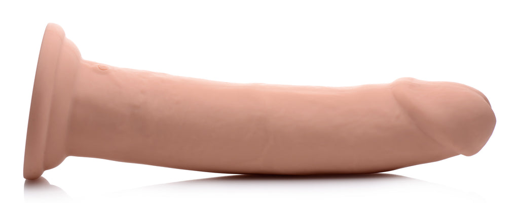 Swell 7X Inflatable and Vibrating Remote Control Silicone Dildo - 8.5 Inch Flesh