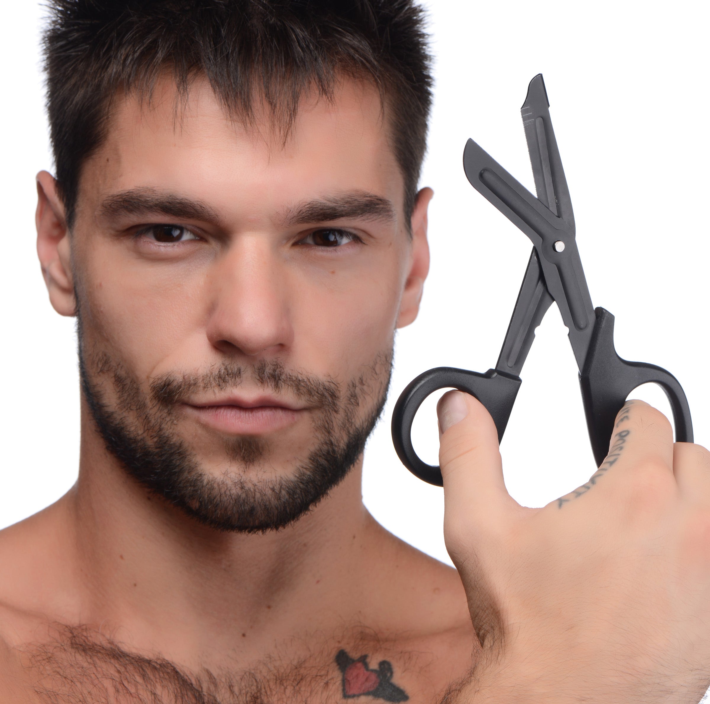 Master Series Heavy Duty Bondage Scissors Black