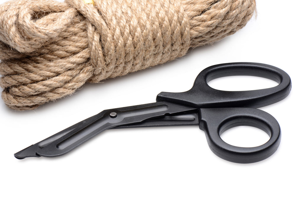 Master Series Heavy Duty Bondage Scissors Black
