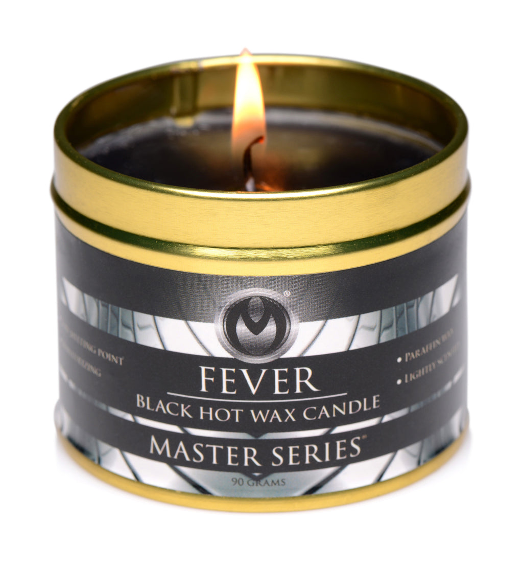 Master Series Fever Hot Wax Candle - Black Black