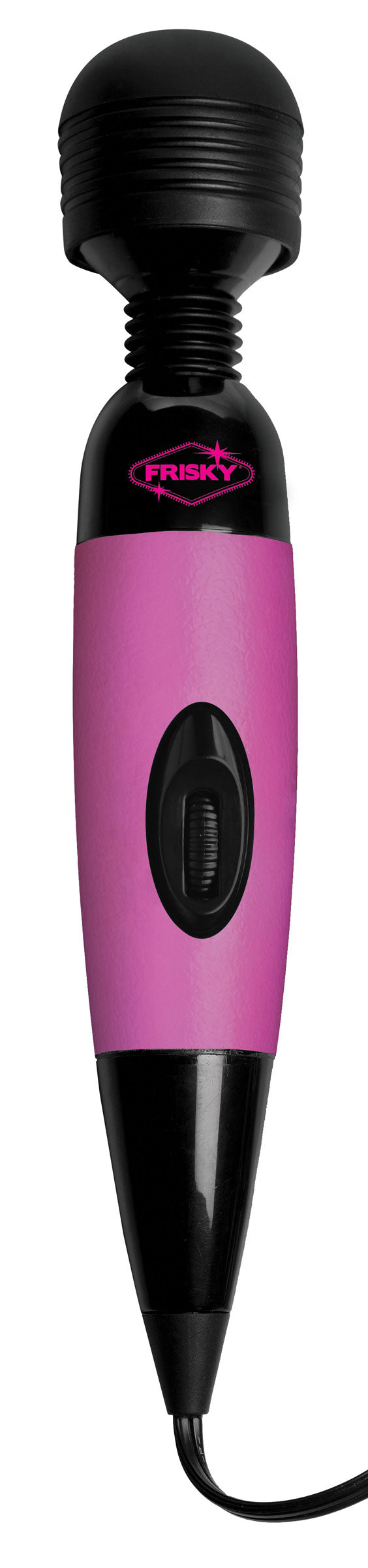 Frisky Playful Pleasure Multi-Speed Vibrating Wand - Pink Pink