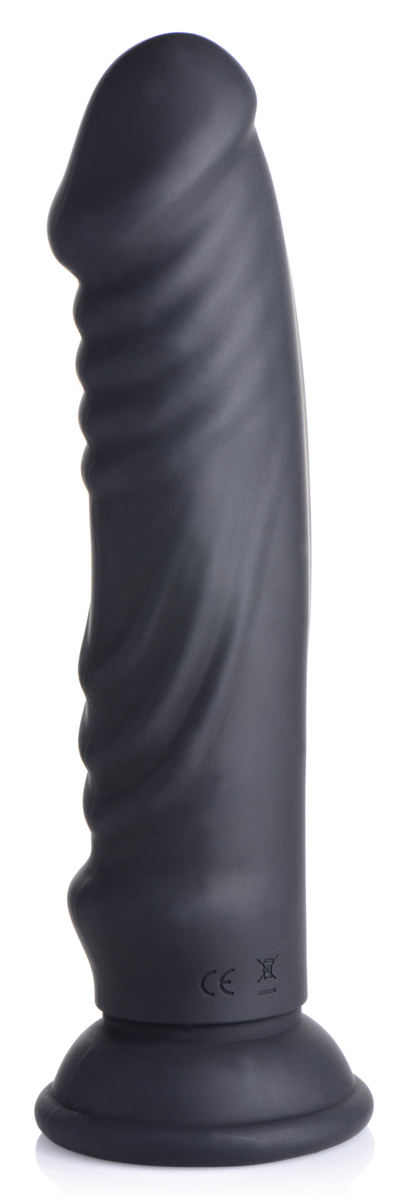 Zeus Electrosex E-Stim Pro 5x Vibrating Dildo with Remote Control Black