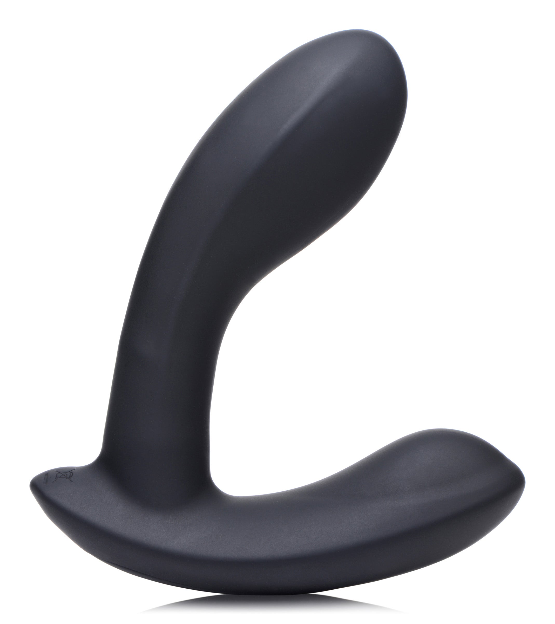 Zeus Electrosex E-Stim Pro Silicone Vibrating Prostate Massager with Remote Control Black
