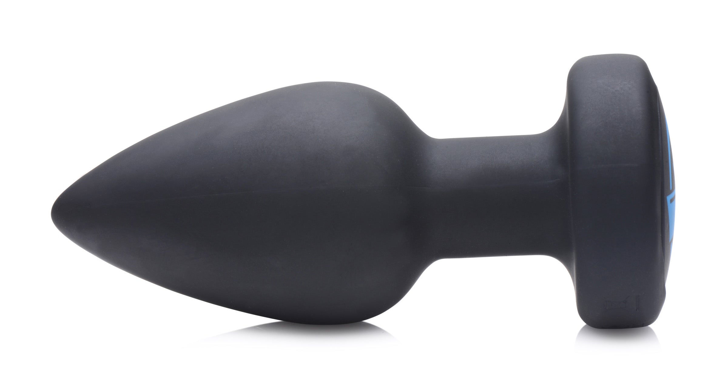 Zeus Electrosex E-Stim Pro Silicone Vibrating Anal Plug with Remote Control Black