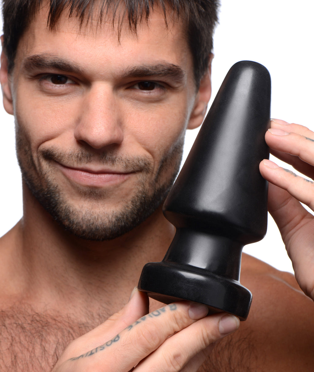 Master Series Ass Max Large Anal Plug Black