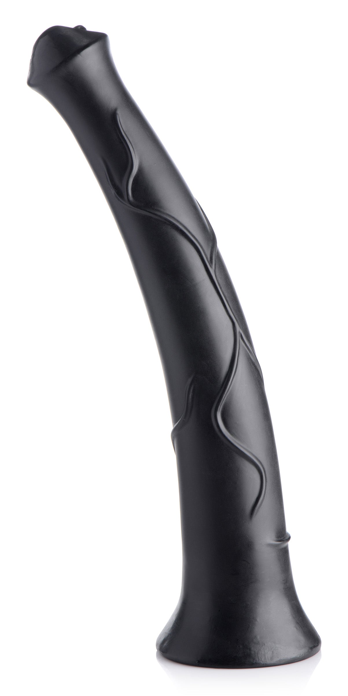 Master Cock Pony Boy 17 Inch Horse Dildo Black