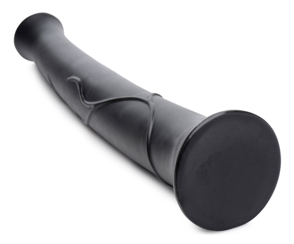 Master Cock Pony Boy 17 Inch Horse Dildo Black