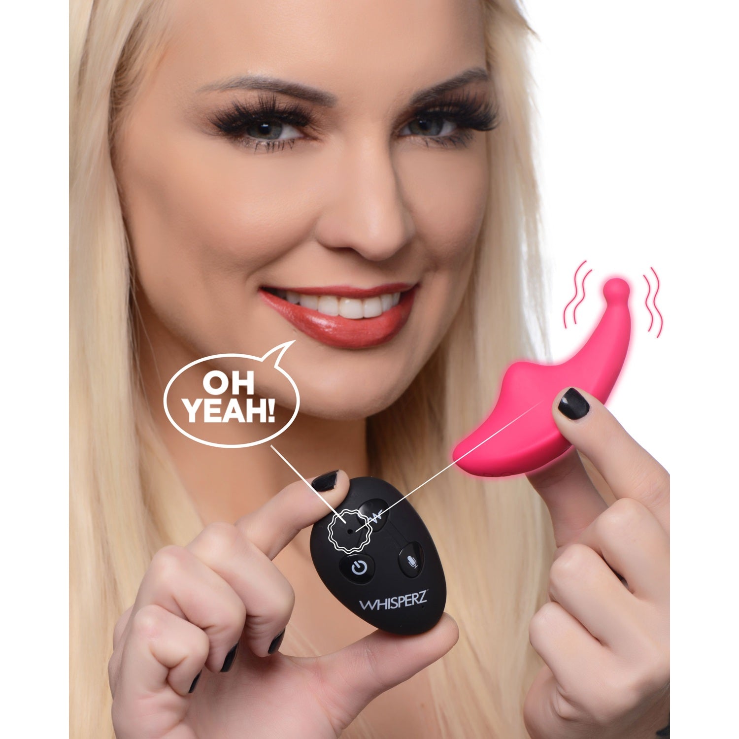 XR Brands Voice Activated 10X Silicone Panty Vibrator with Remote Control