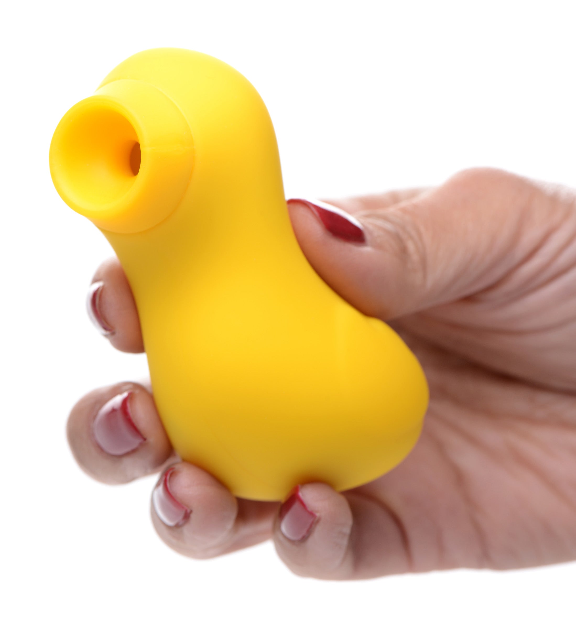 Shegasm Sucky Ducky Silicone Clitoral Stimulator - Pink Yellow
