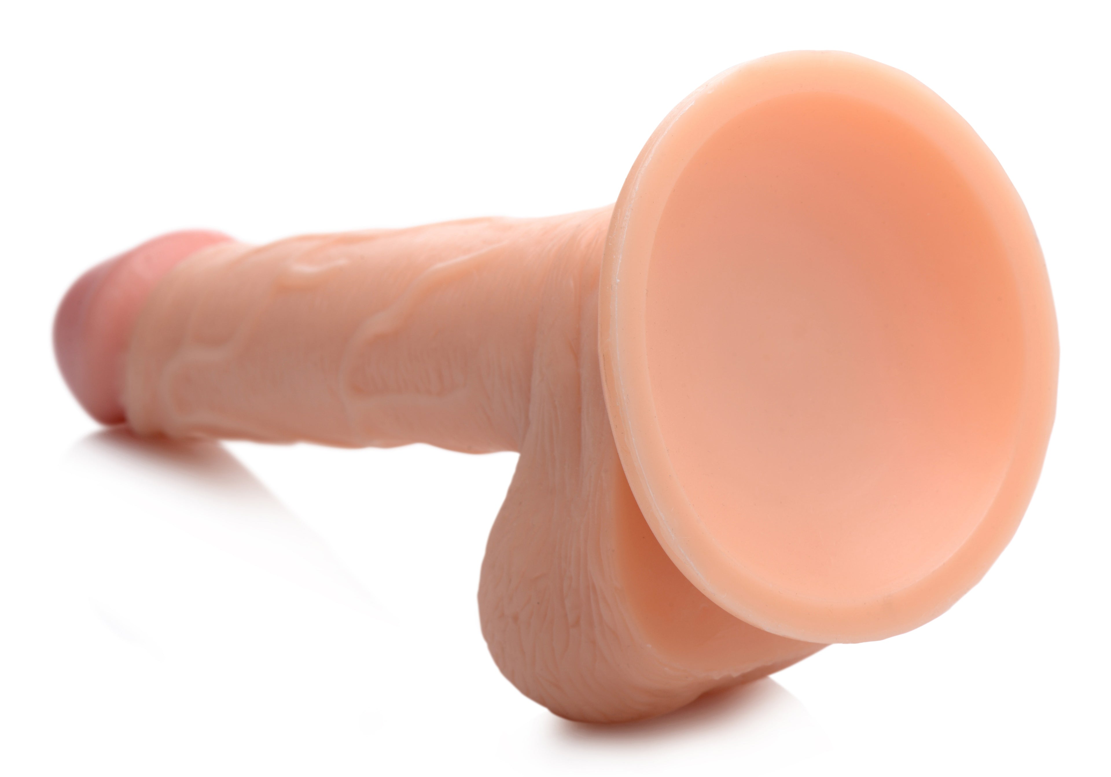 SexFlesh 7.5 Inch Realistic Dildo with Balls Flesh