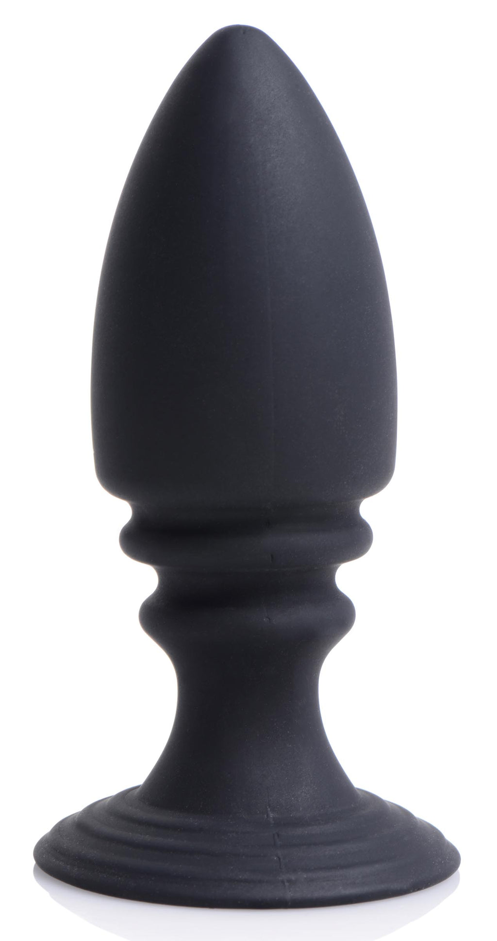 Strict Male Chastity Harness with Silicone Anal Plug Black