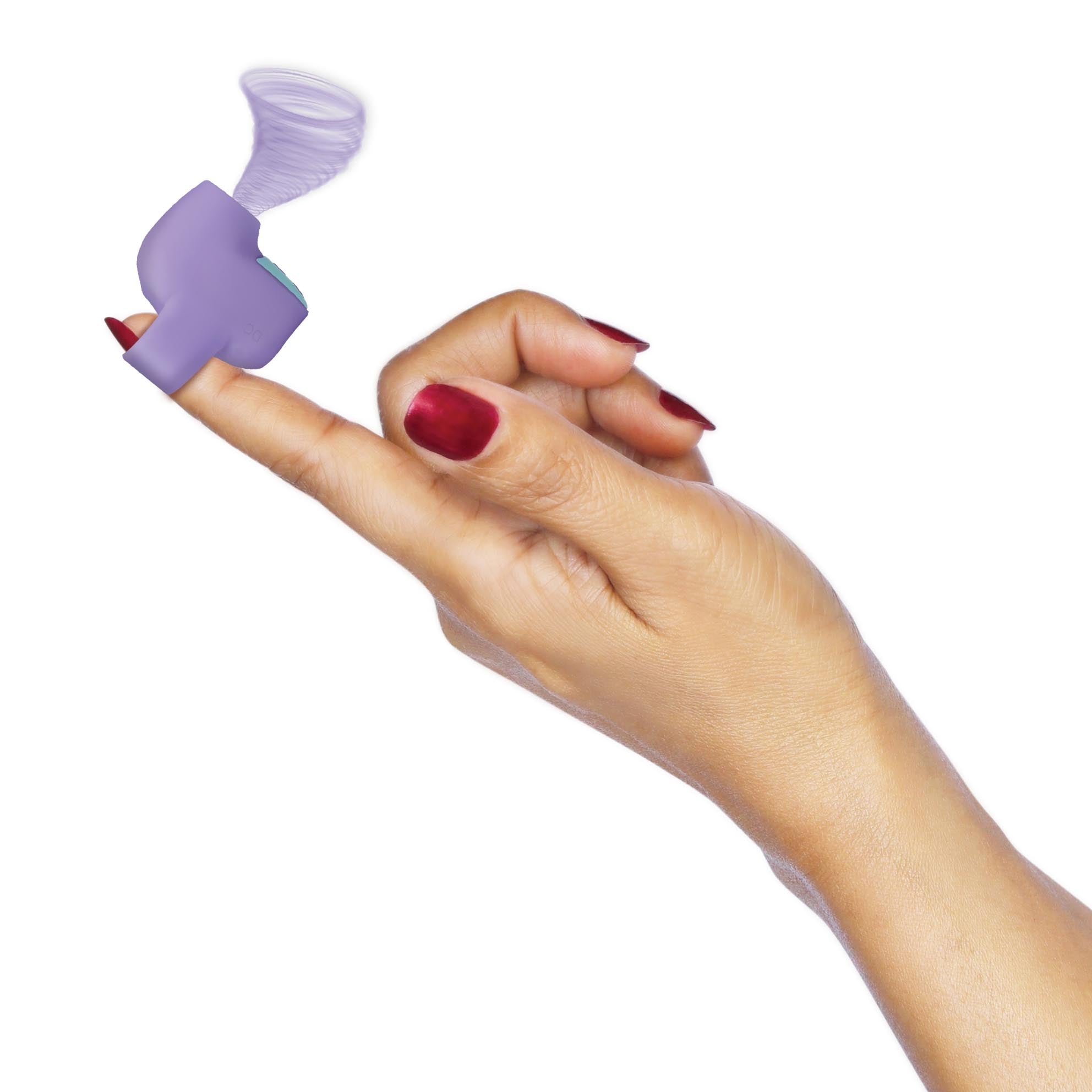 Shegasm 12X Mini Silicone Clit Stimulator - Black Purple