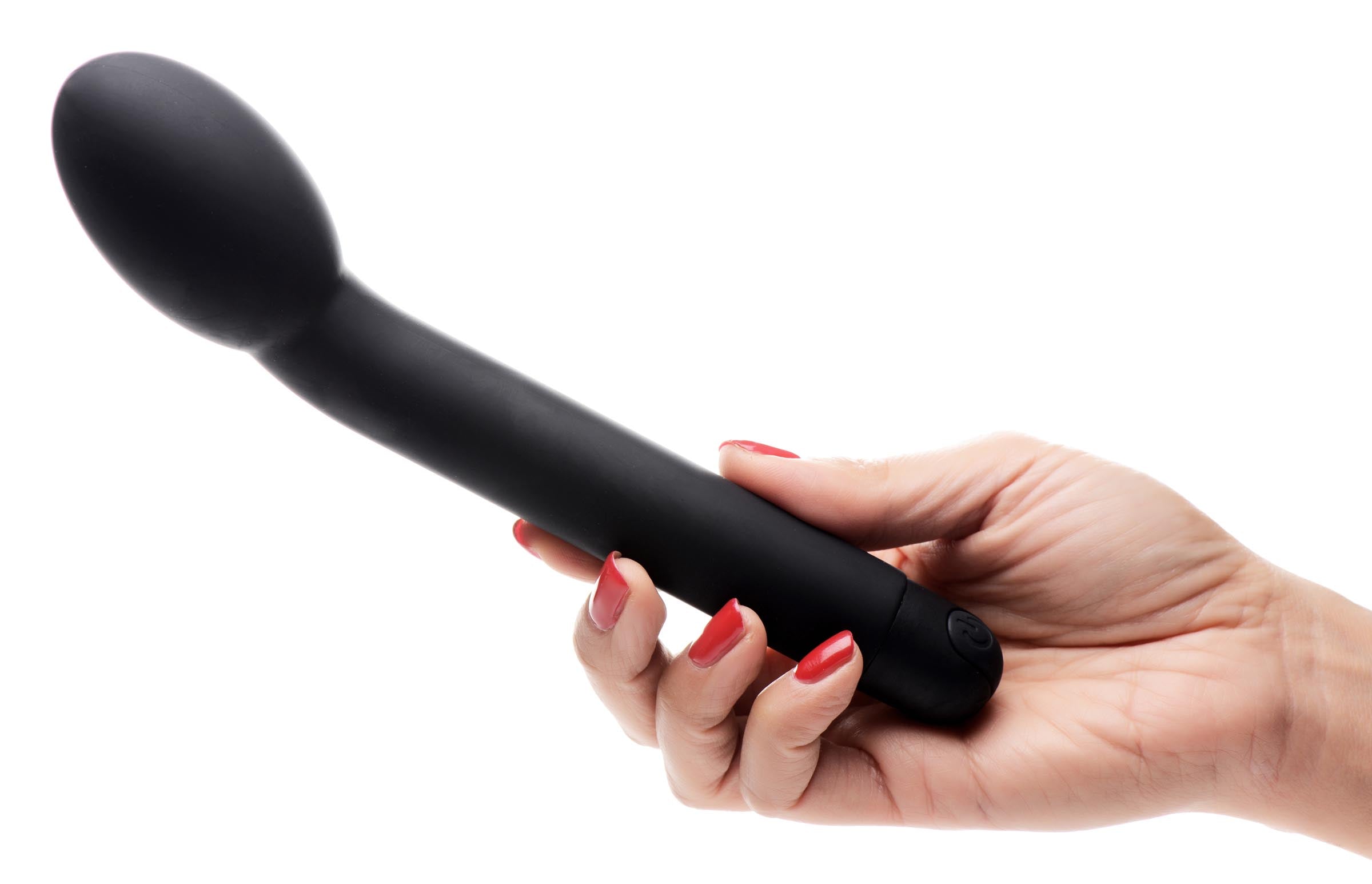 Bang! 10X Silicone G-Spot Vibrator - Black Black