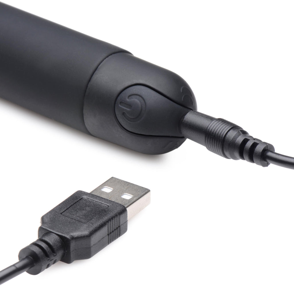 Bang! 10X Silicone G-Spot Vibrator - Black Black