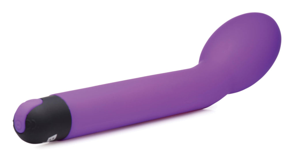 Bang! 10X Silicone G-Spot Vibrator - Black Purple