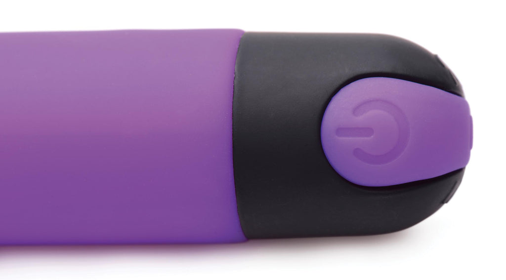 Bang! 10X Silicone G-Spot Vibrator - Black Purple
