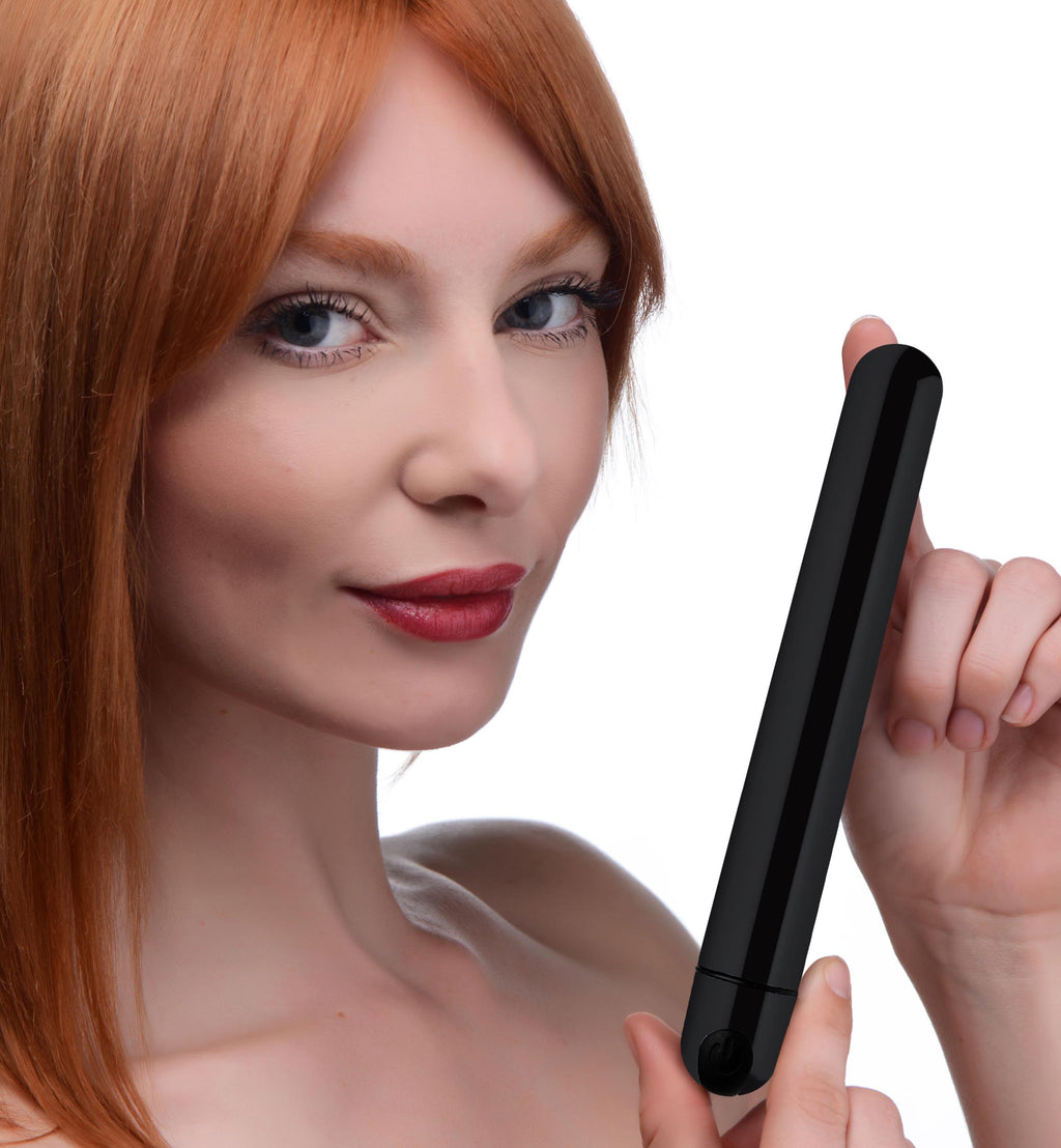 Bang! 10X Slim Metallic Bullet - Black Black