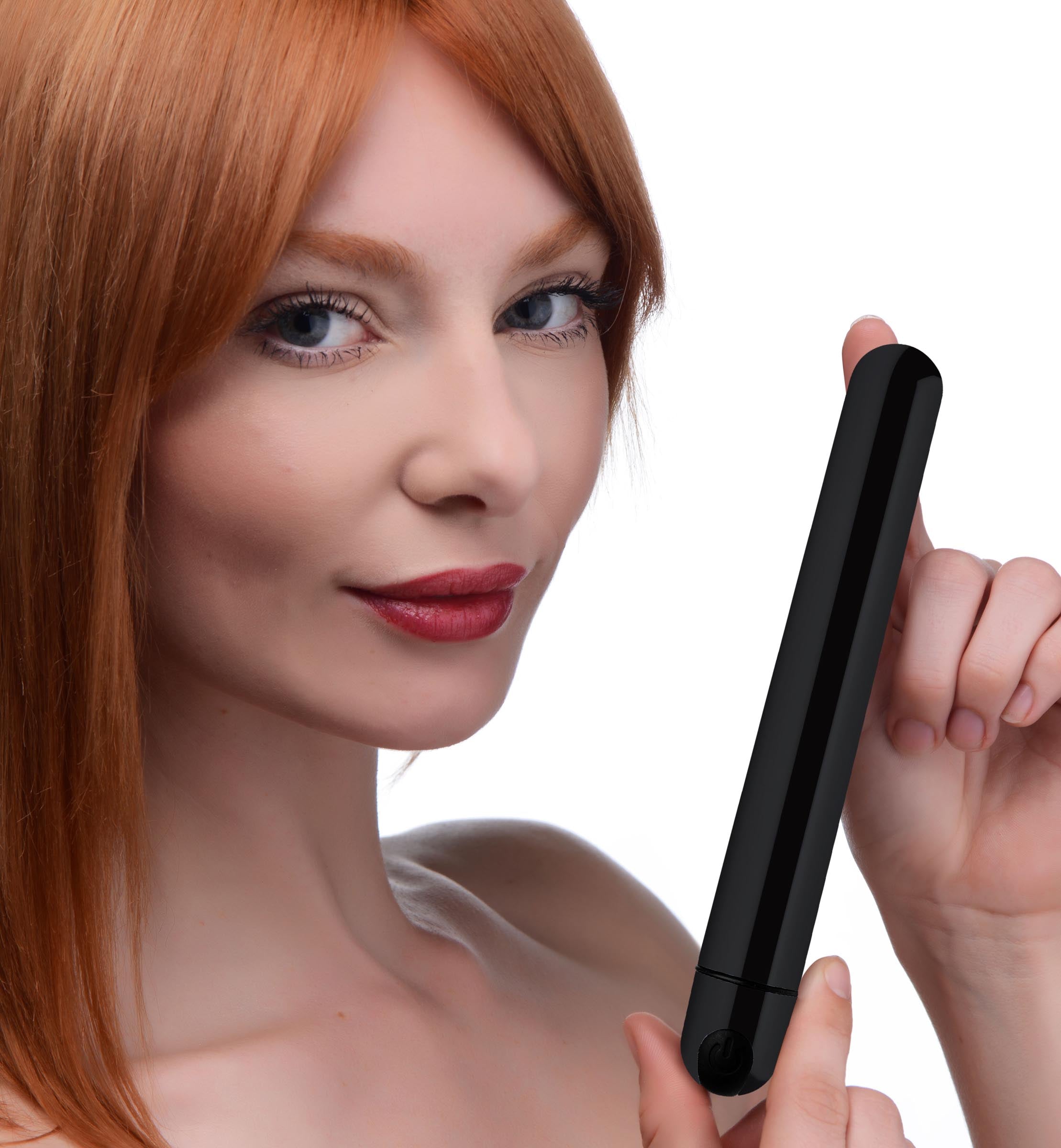 Bang! 10X Slim Metallic Bullet - Black Black