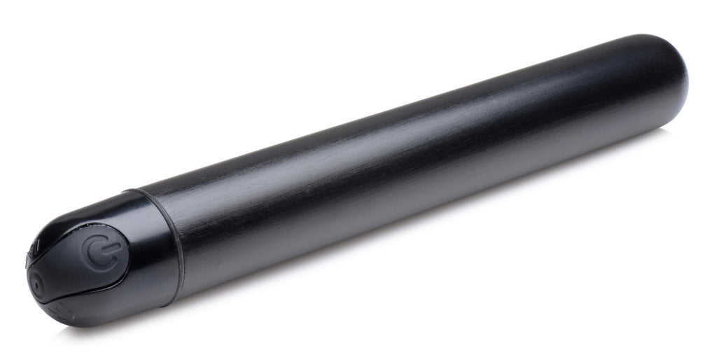 Bang! 10X Slim Metallic Bullet - Black Black