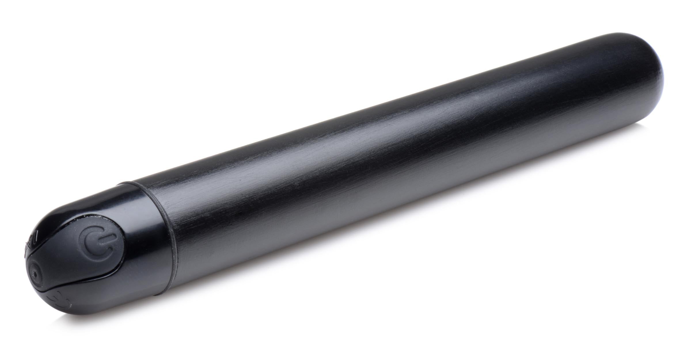 Bang! 10X Slim Metallic Bullet - Black Black