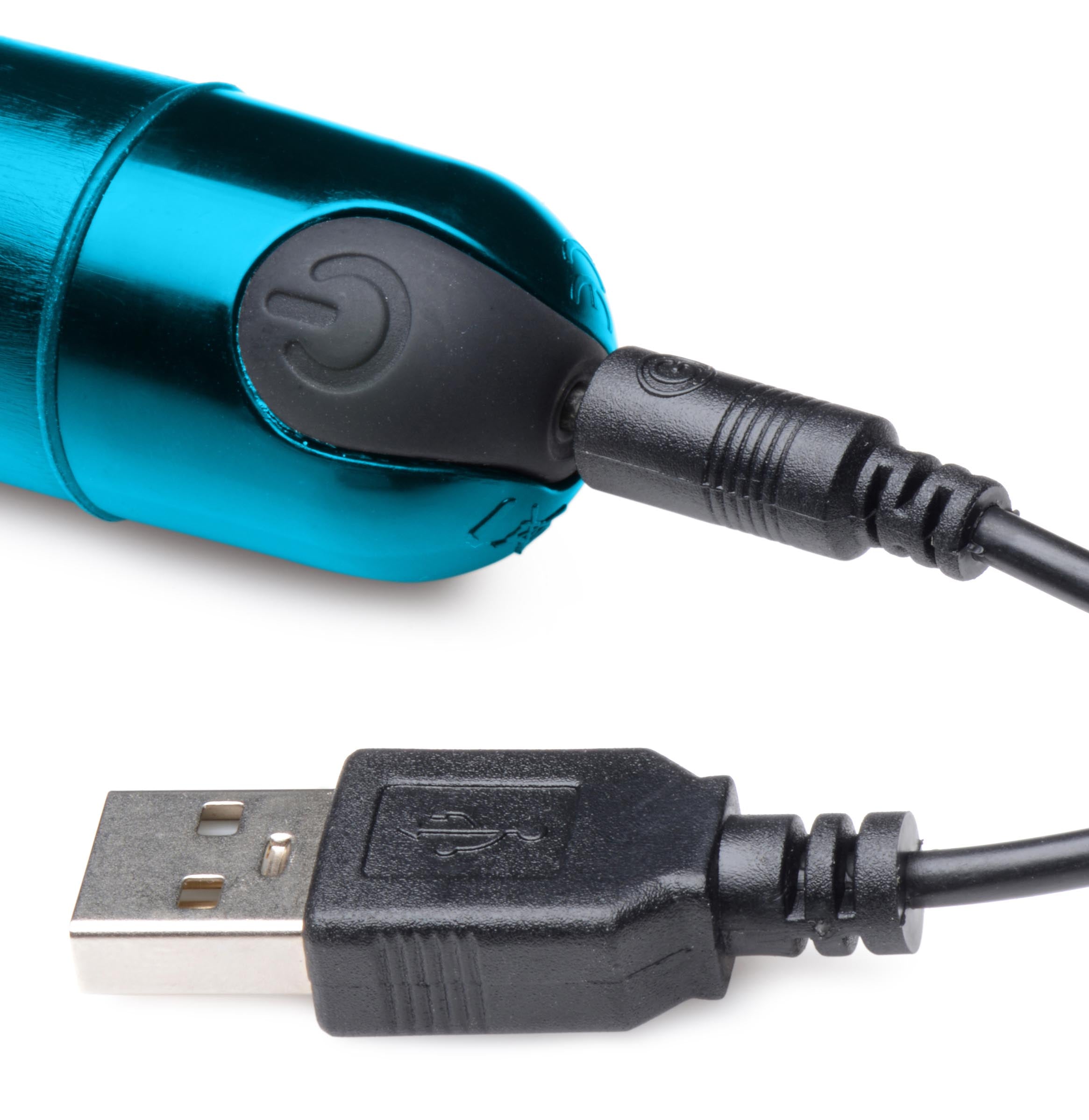 Bang! 10X Slim Metallic Bullet - Black Blue