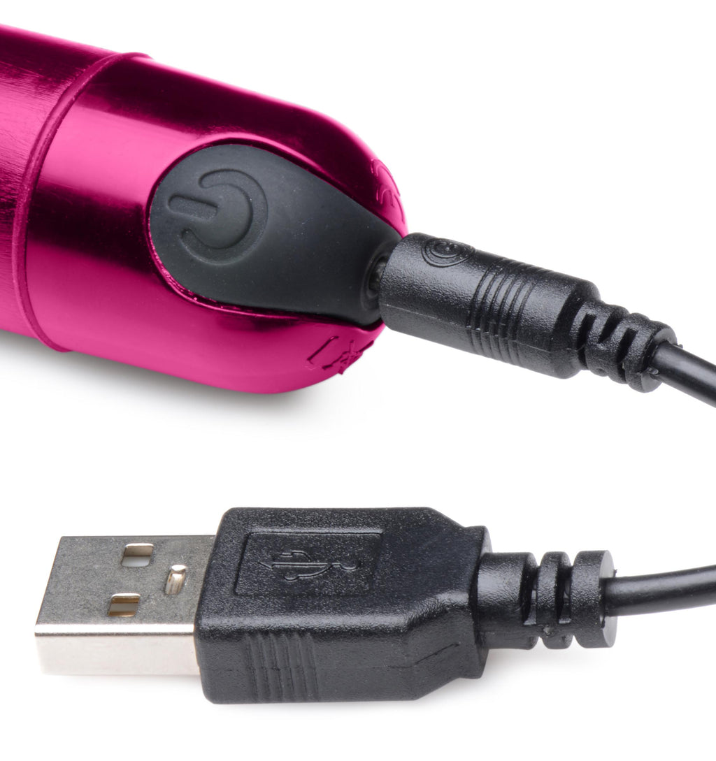 Bang! 10X Slim Metallic Bullet - Black Pink