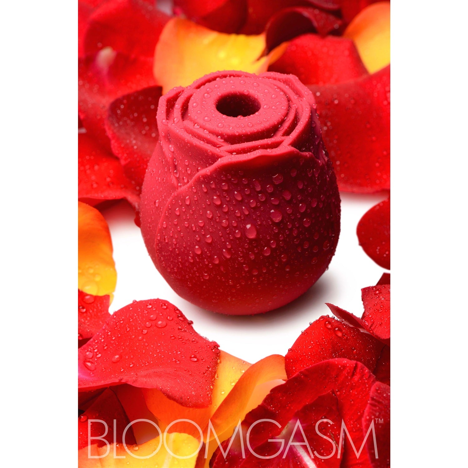 XR Brands Bloomgasm Wild Rose 10X Silicone Clit Stimulator
