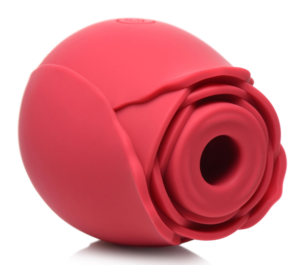 Bloomgasm Bloomgasm Wild Rose 10X Silicone Clit Stimulator Red