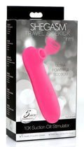 Shegasm Travel Sidekick 10X Suction Clit Stimulator Pink